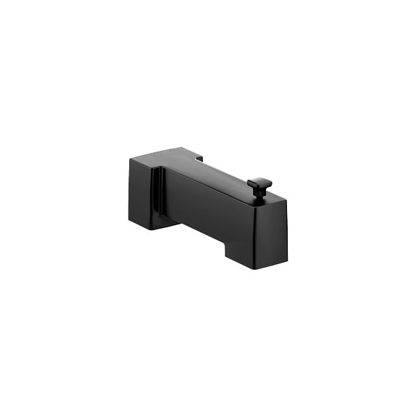 Moen 90 Degree Diverting Tub Spout in Matte Black S3896BL - main